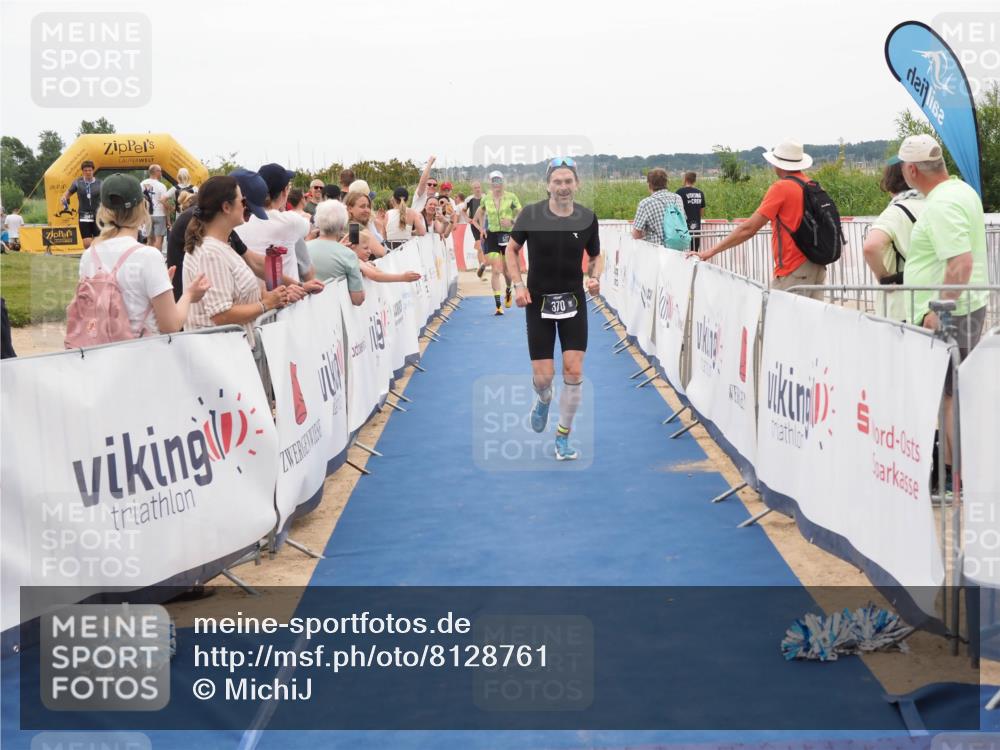 22.06.2025 - Viking Triathlon MichiJ http://msf.ph/oto/8128761 22.06.2025 15:27:14 Ziel 370, 507 meine-sportfotos.de