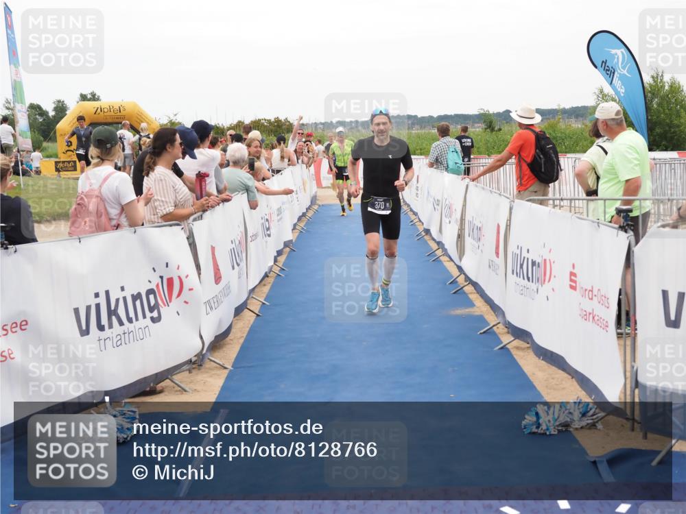 22.06.2025 - Viking Triathlon MichiJ http://msf.ph/oto/8128766 22.06.2025 15:27:14 Ziel 370, 507 meine-sportfotos.de