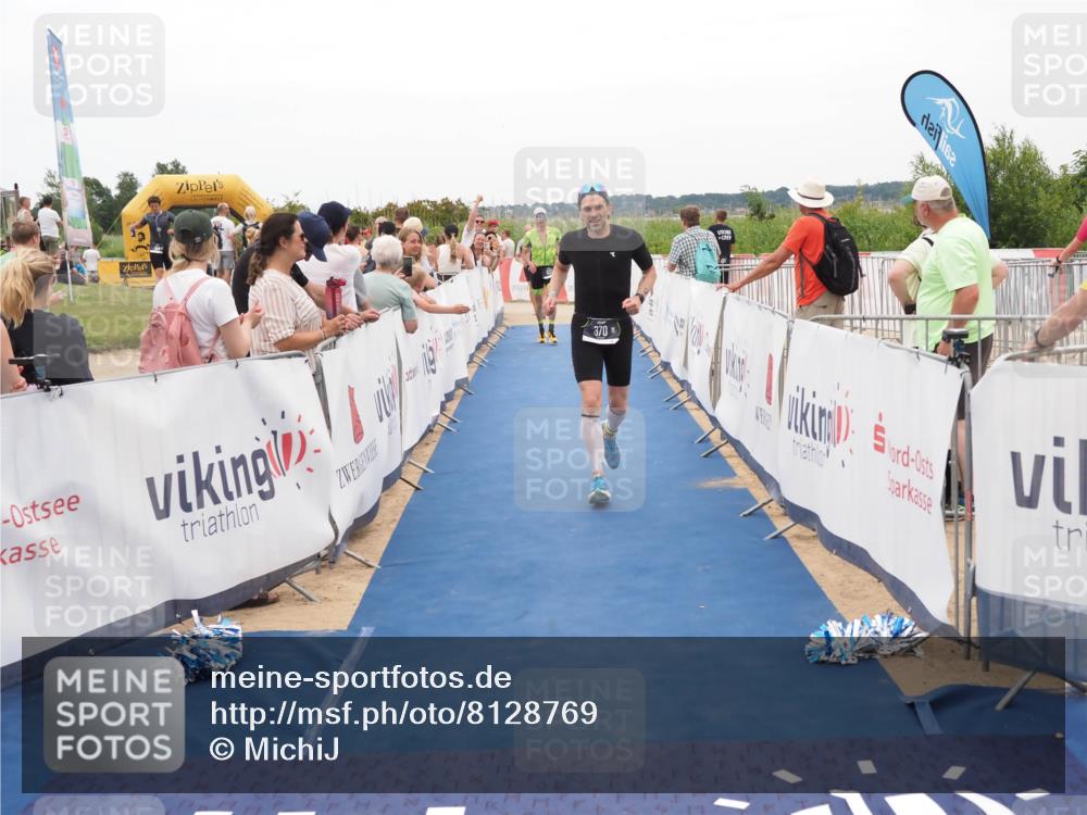 22.06.2025 - Viking Triathlon MichiJ http://msf.ph/oto/8128769 22.06.2025 15:27:14 Ziel 370, 507 meine-sportfotos.de