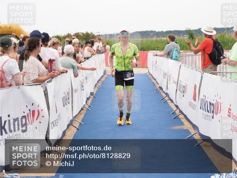 22.06.2025 - Viking Triathlon MichiJ http://msf.ph/oto/8128829 22.06.2025 15:27:18 Ziel 370, 383, 507 meine-sportfotos.de