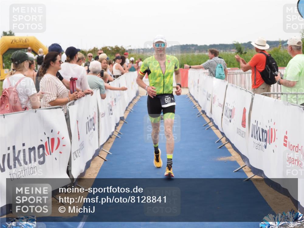 22.06.2025 - Viking Triathlon MichiJ http://msf.ph/oto/8128841 22.06.2025 15:27:19 Ziel 370, 383, 507 meine-sportfotos.de