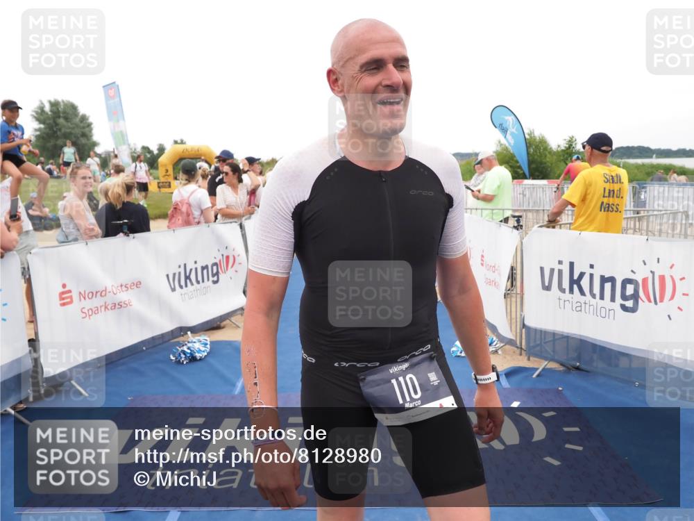 22.06.2025 - Viking Triathlon MichiJ http://msf.ph/oto/8128980 22.06.2025 15:27:28 Ziel 110, 487, 513 meine-sportfotos.de