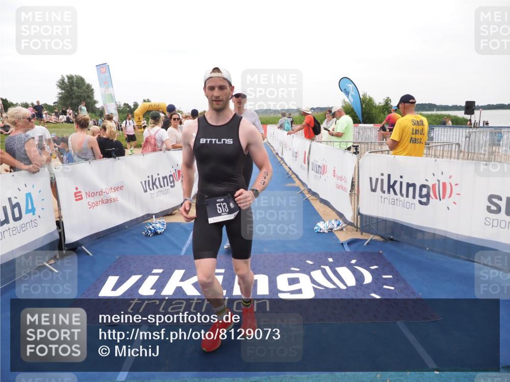 22.06.2025 - Viking Triathlon MichiJ http://msf.ph/oto/8129073 22.06.2025 15:27:34 Ziel 487, 513 meine-sportfotos.de