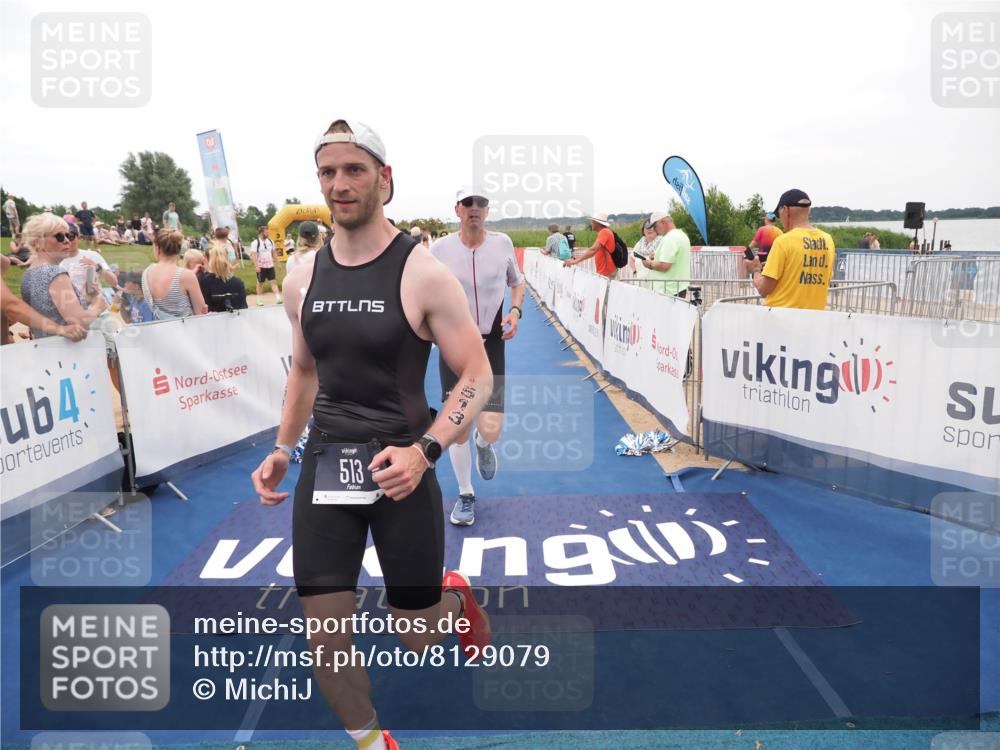 22.06.2025 - Viking Triathlon MichiJ http://msf.ph/oto/8129079 22.06.2025 15:27:34 Ziel 487, 513 meine-sportfotos.de