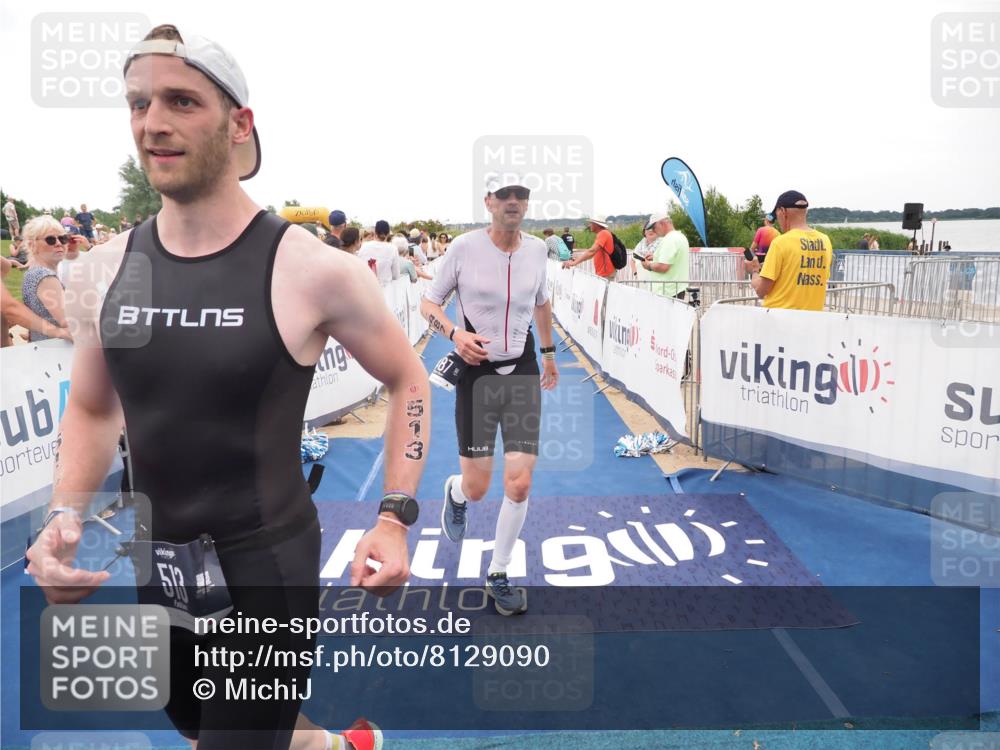 22.06.2025 - Viking Triathlon MichiJ http://msf.ph/oto/8129090 22.06.2025 15:27:34 Ziel 487, 513 meine-sportfotos.de