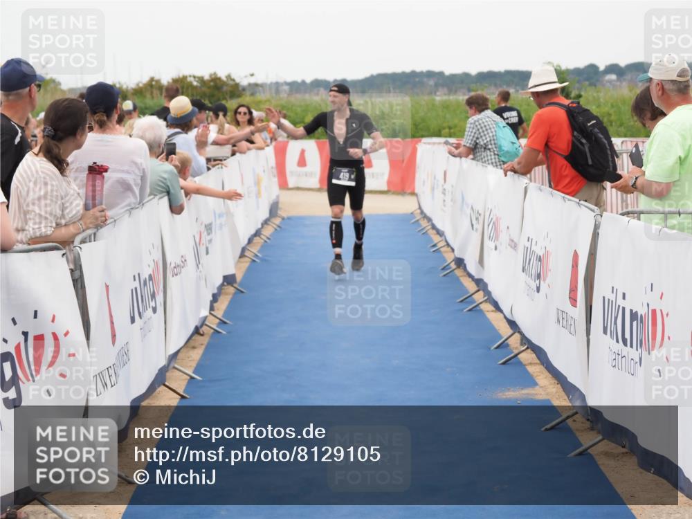 22.06.2025 - Viking Triathlon MichiJ http://msf.ph/oto/8129105 22.06.2025 15:27:43 Ziel 419 meine-sportfotos.de
