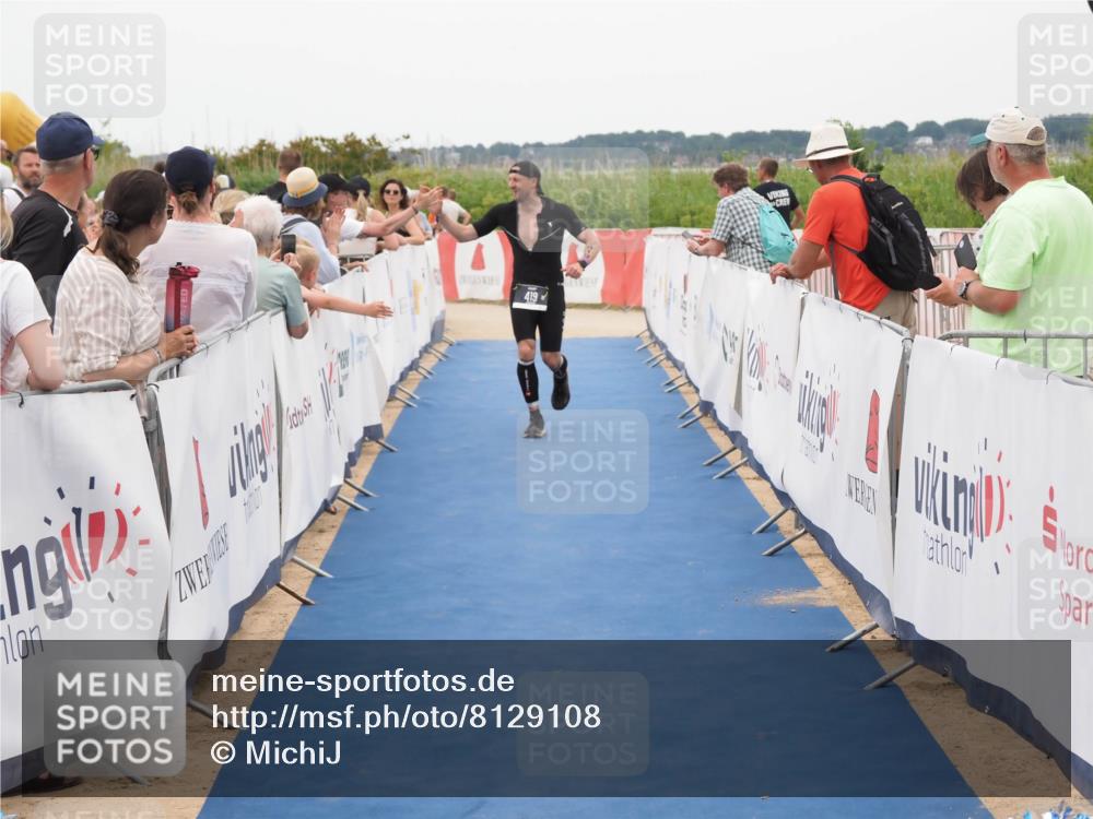 22.06.2025 - Viking Triathlon MichiJ http://msf.ph/oto/8129108 22.06.2025 15:27:43 Ziel 419 meine-sportfotos.de
