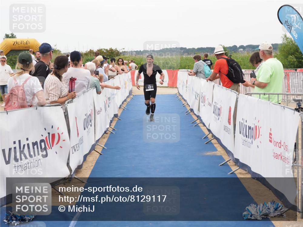 22.06.2025 - Viking Triathlon MichiJ http://msf.ph/oto/8129117 22.06.2025 15:27:44 Ziel 419 meine-sportfotos.de