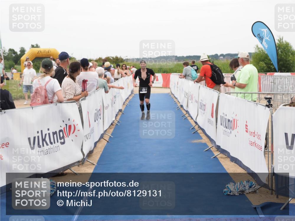 22.06.2025 - Viking Triathlon MichiJ http://msf.ph/oto/8129131 22.06.2025 15:27:44 Ziel 419 meine-sportfotos.de