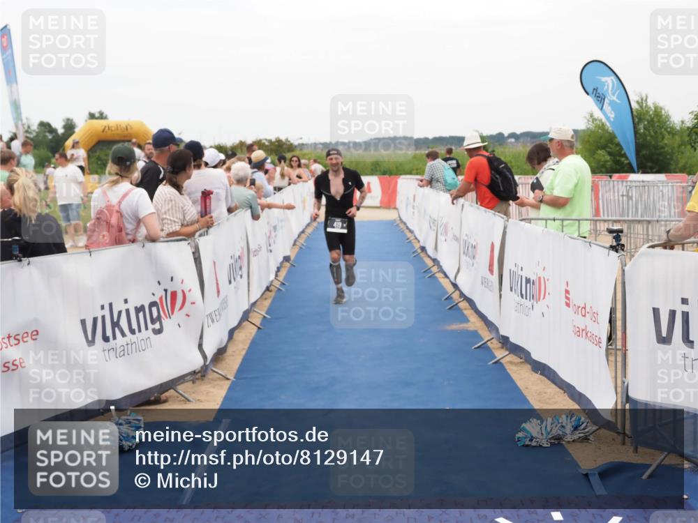 22.06.2025 - Viking Triathlon MichiJ http://msf.ph/oto/8129147 22.06.2025 15:27:45 Ziel 419 meine-sportfotos.de