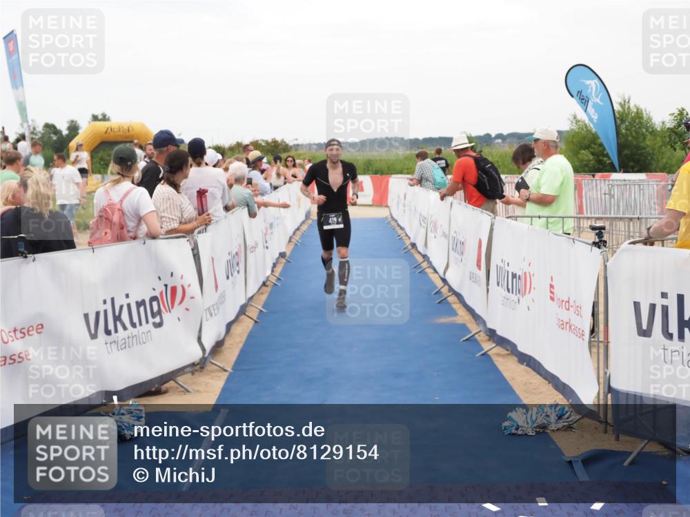 22.06.2025 - Viking Triathlon MichiJ http://msf.ph/oto/8129154 22.06.2025 15:27:45 Ziel 419 meine-sportfotos.de