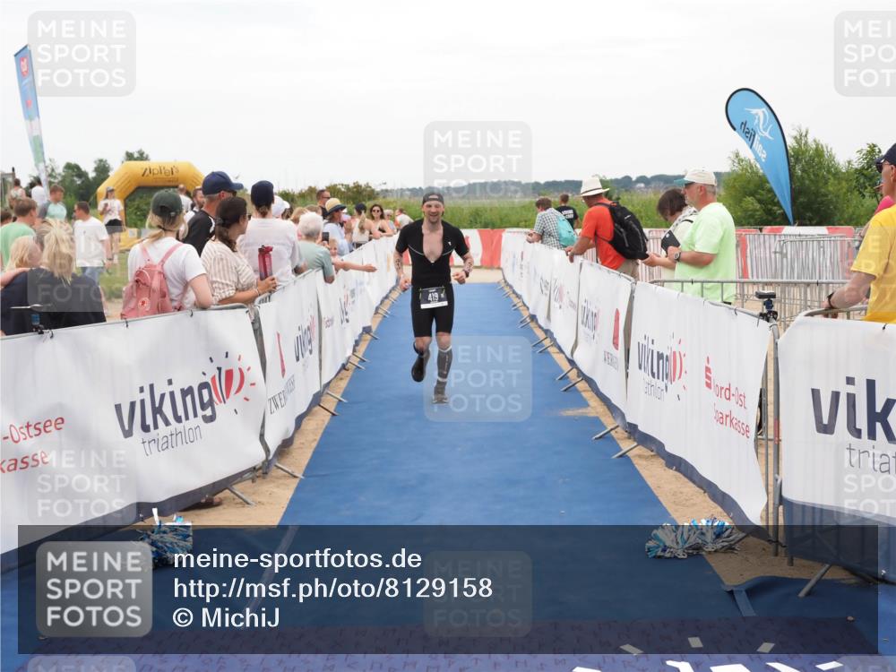 22.06.2025 - Viking Triathlon MichiJ http://msf.ph/oto/8129158 22.06.2025 15:27:45 Ziel 419 meine-sportfotos.de