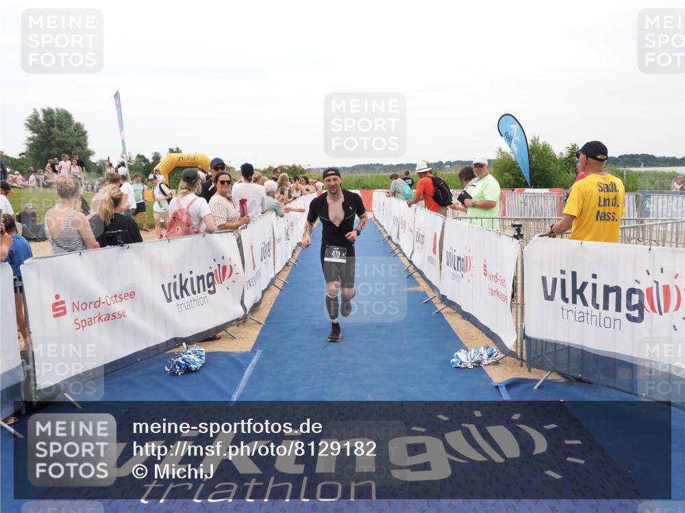 22.06.2025 - Viking Triathlon MichiJ http://msf.ph/oto/8129182 22.06.2025 15:27:46 Ziel 419 meine-sportfotos.de