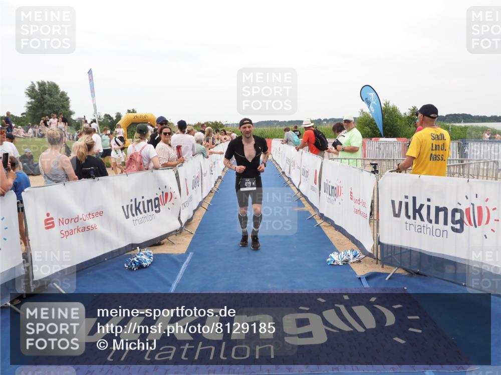 22.06.2025 - Viking Triathlon MichiJ http://msf.ph/oto/8129185 22.06.2025 15:27:46 Ziel 419 meine-sportfotos.de