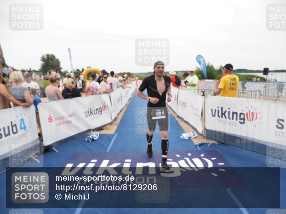 22.06.2025 - Viking Triathlon MichiJ http://msf.ph/oto/8129206 22.06.2025 15:27:47 Ziel 419 meine-sportfotos.de