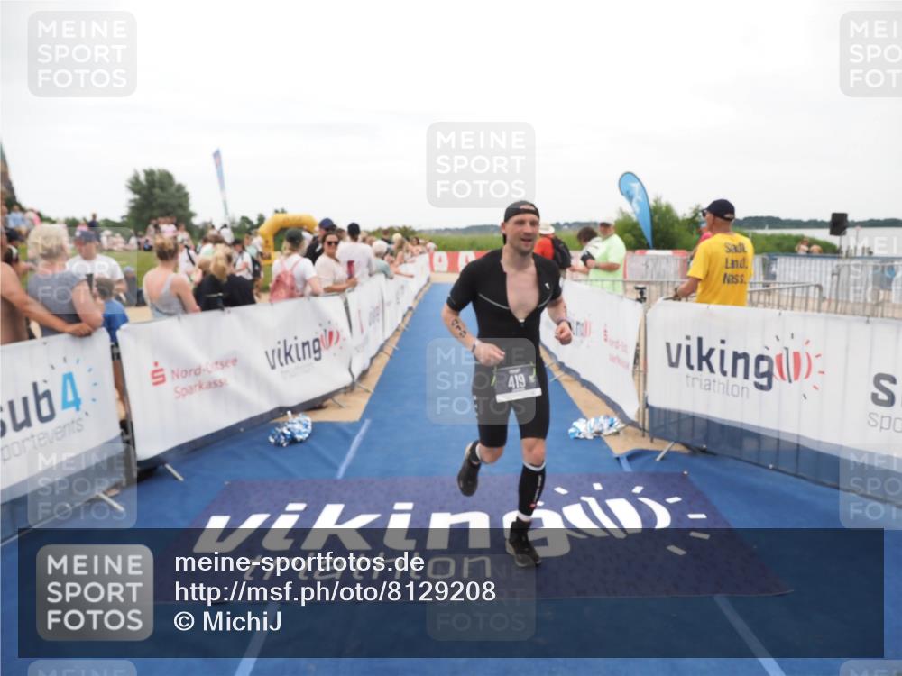 22.06.2025 - Viking Triathlon MichiJ http://msf.ph/oto/8129208 22.06.2025 15:27:47 Ziel 419 meine-sportfotos.de