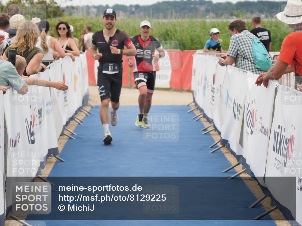 22.06.2025 - Viking Triathlon MichiJ http://msf.ph/oto/8129225 22.06.2025 15:28:01 Ziel 61, 313 meine-sportfotos.de