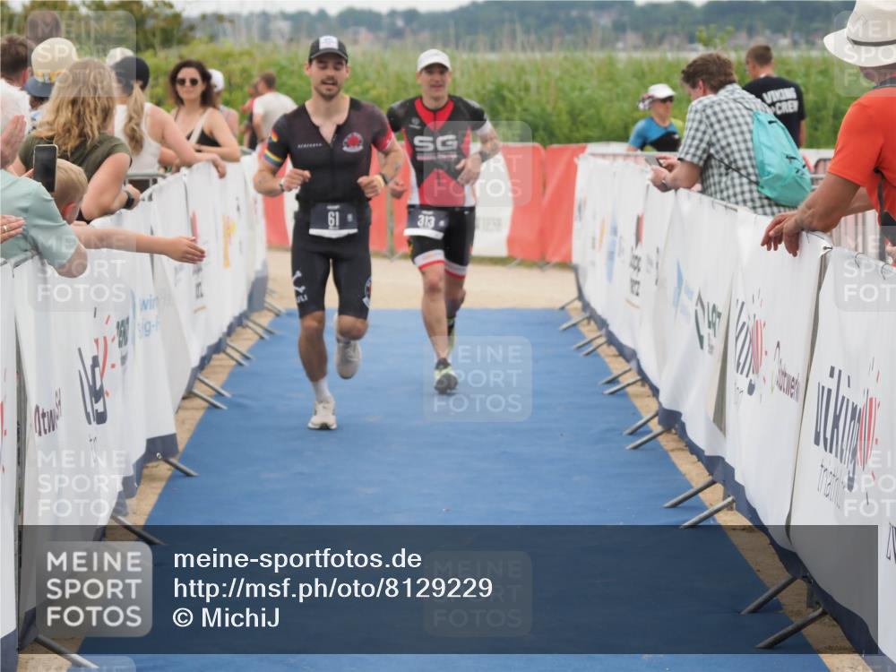 22.06.2025 - Viking Triathlon MichiJ http://msf.ph/oto/8129229 22.06.2025 15:28:01 Ziel 61, 313 meine-sportfotos.de