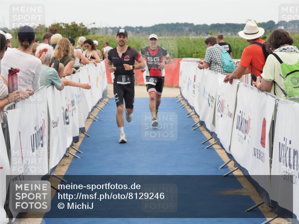 22.06.2025 - Viking Triathlon MichiJ http://msf.ph/oto/8129246 22.06.2025 15:28:02 Ziel 61, 313 meine-sportfotos.de