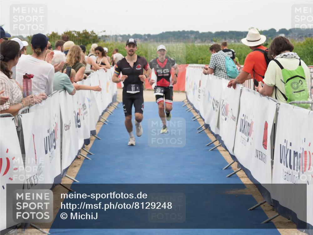 22.06.2025 - Viking Triathlon MichiJ http://msf.ph/oto/8129248 22.06.2025 15:28:02 Ziel 61, 313 meine-sportfotos.de