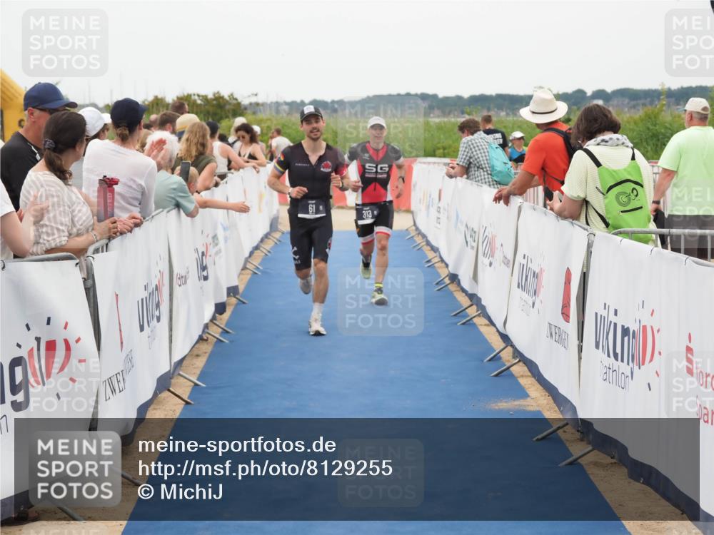 22.06.2025 - Viking Triathlon MichiJ http://msf.ph/oto/8129255 22.06.2025 15:28:02 Ziel 61, 313 meine-sportfotos.de