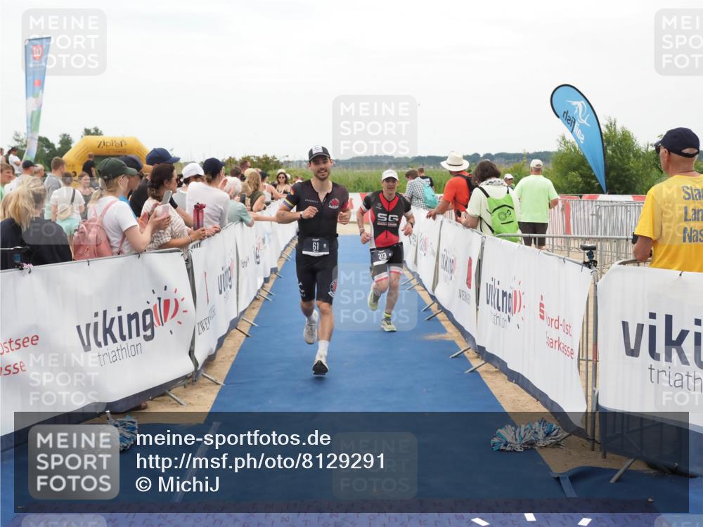 22.06.2025 - Viking Triathlon MichiJ http://msf.ph/oto/8129291 22.06.2025 15:28:04 Ziel 61, 313 meine-sportfotos.de