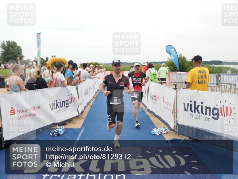 22.06.2025 - Viking Triathlon MichiJ http://msf.ph/oto/8129312 22.06.2025 15:28:05 Ziel 61, 313 meine-sportfotos.de