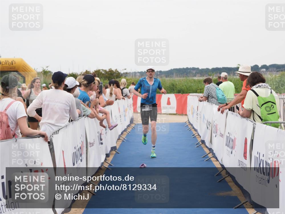 22.06.2025 - Viking Triathlon MichiJ http://msf.ph/oto/8129334 22.06.2025 15:28:28 Ziel 157, 350 meine-sportfotos.de