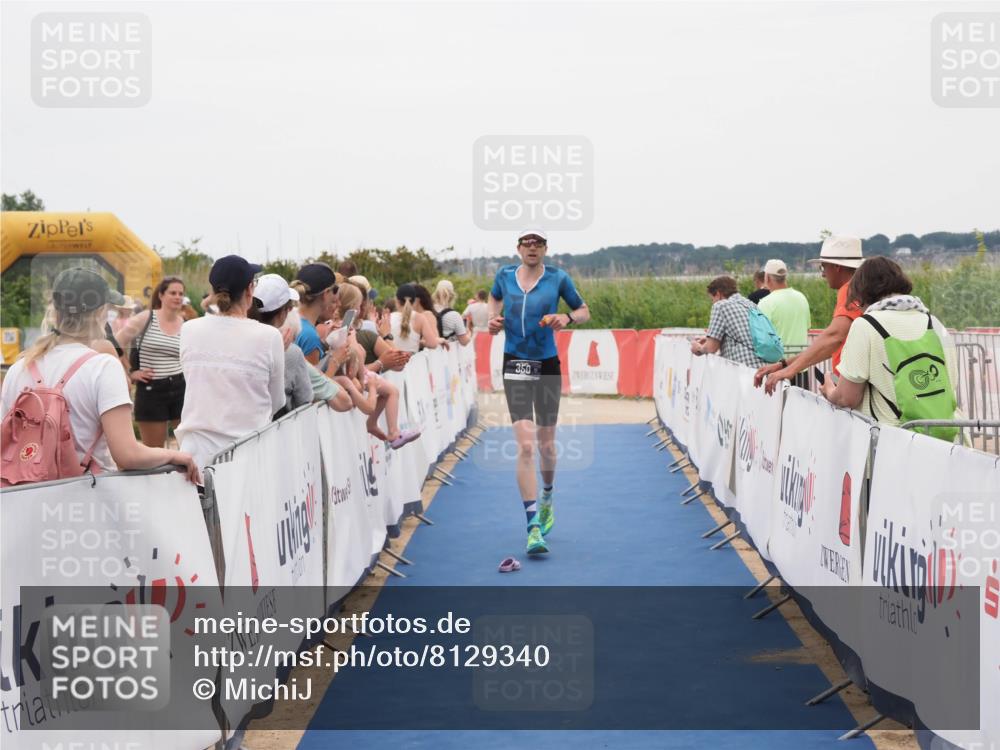 22.06.2025 - Viking Triathlon MichiJ http://msf.ph/oto/8129340 22.06.2025 15:28:28 Ziel 157, 350 meine-sportfotos.de