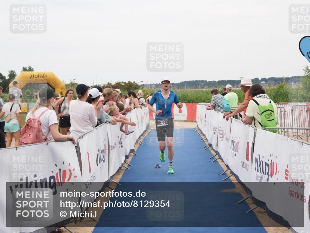 22.06.2025 - Viking Triathlon MichiJ http://msf.ph/oto/8129354 22.06.2025 15:28:29 Ziel 157, 350 meine-sportfotos.de