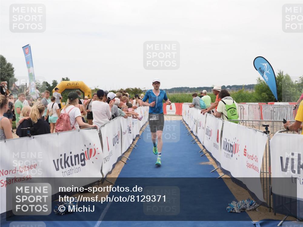 22.06.2025 - Viking Triathlon MichiJ http://msf.ph/oto/8129371 22.06.2025 15:28:29 Ziel 157, 350 meine-sportfotos.de