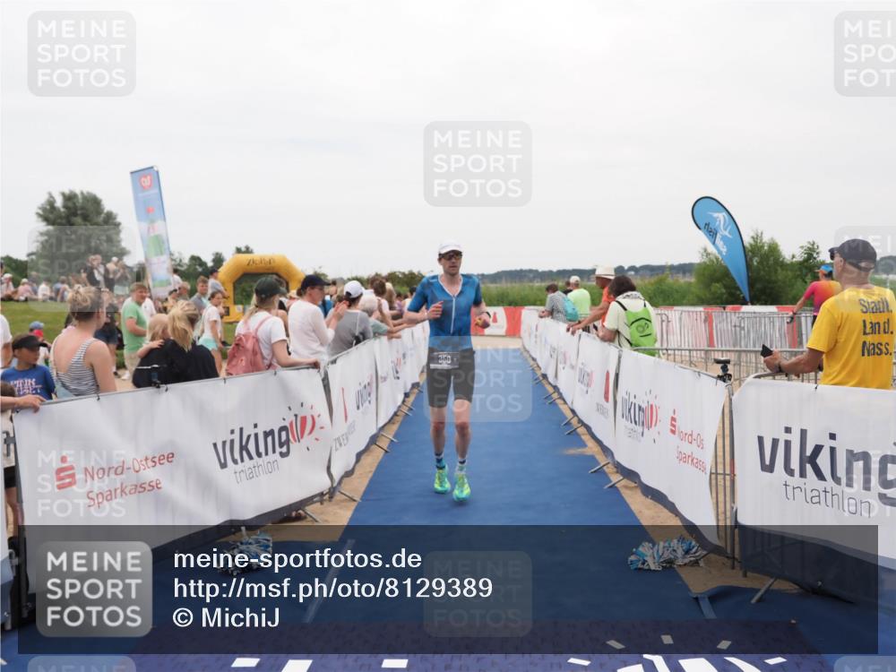 22.06.2025 - Viking Triathlon MichiJ http://msf.ph/oto/8129389 22.06.2025 15:28:30 Ziel 157, 350 meine-sportfotos.de