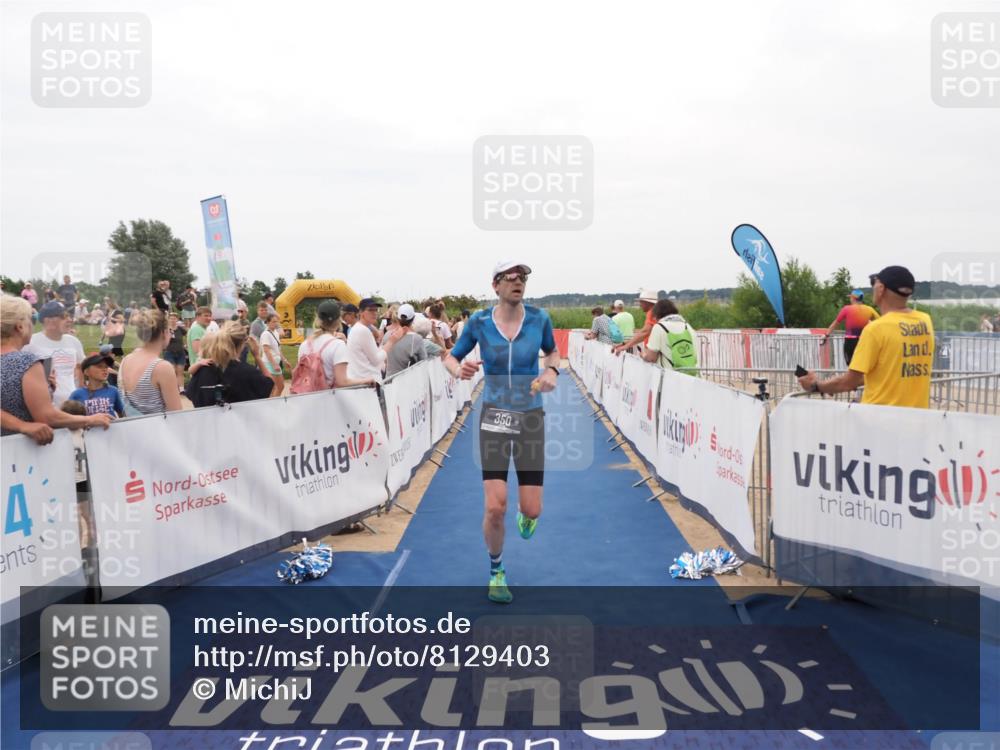 22.06.2025 - Viking Triathlon MichiJ http://msf.ph/oto/8129403 22.06.2025 15:28:31 Ziel 157, 350 meine-sportfotos.de