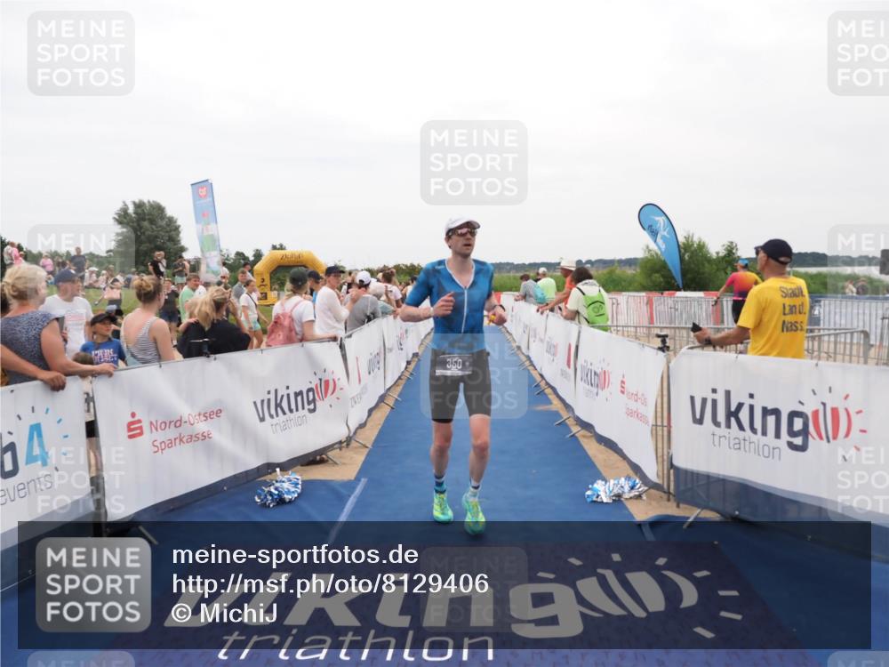 22.06.2025 - Viking Triathlon MichiJ http://msf.ph/oto/8129406 22.06.2025 15:28:31 Ziel 157, 350 meine-sportfotos.de