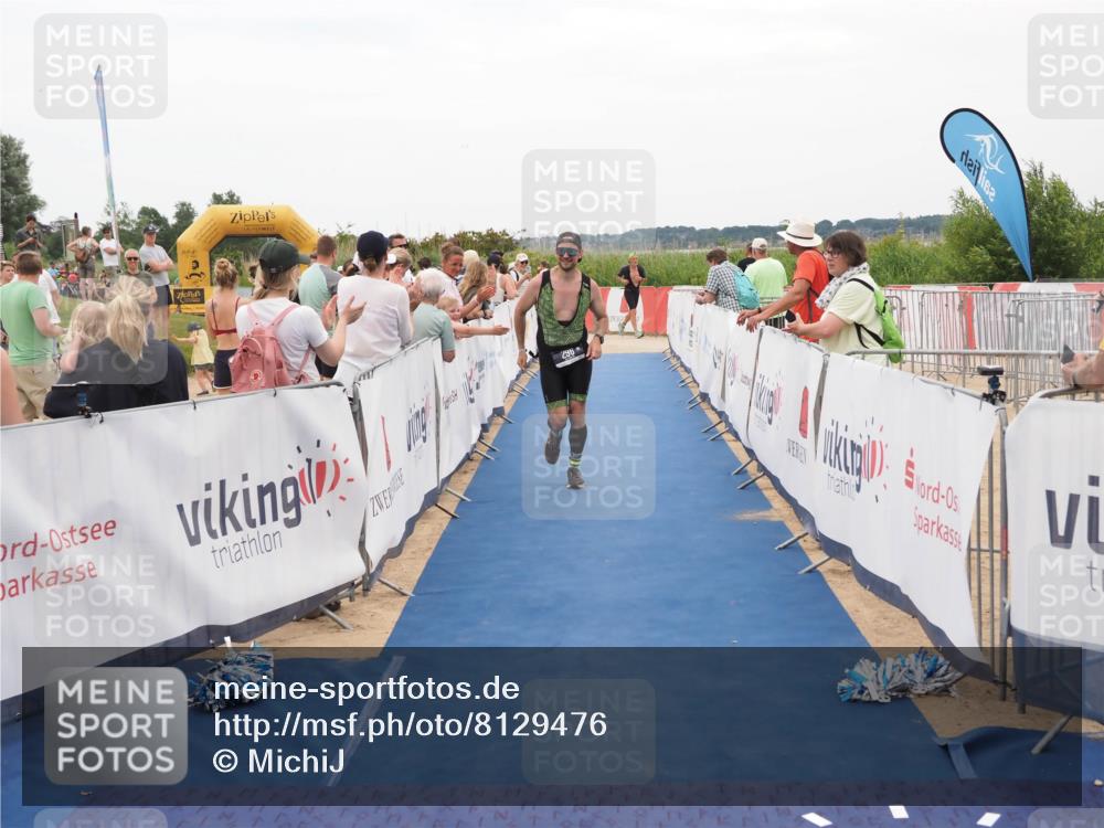22.06.2025 - Viking Triathlon MichiJ http://msf.ph/oto/8129476 22.06.2025 15:28:48 Ziel 296 meine-sportfotos.de
