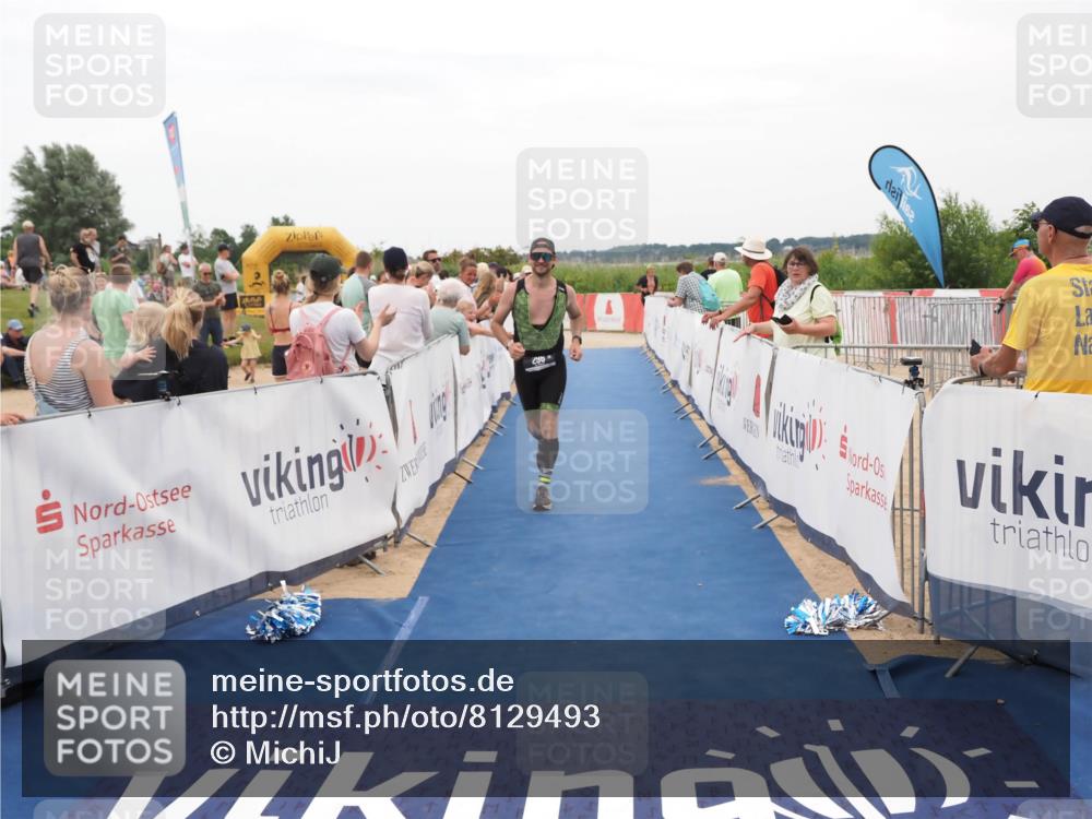22.06.2025 - Viking Triathlon MichiJ http://msf.ph/oto/8129493 22.06.2025 15:28:49 Ziel 47, 296 meine-sportfotos.de