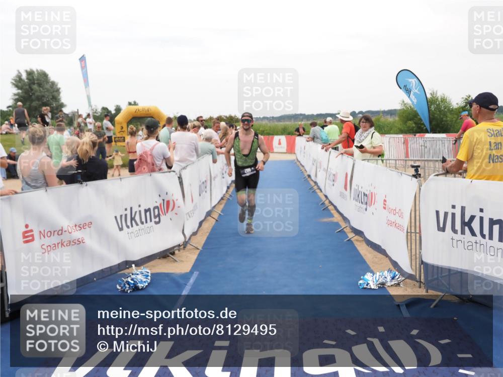 22.06.2025 - Viking Triathlon MichiJ http://msf.ph/oto/8129495 22.06.2025 15:28:49 Ziel 47, 296 meine-sportfotos.de
