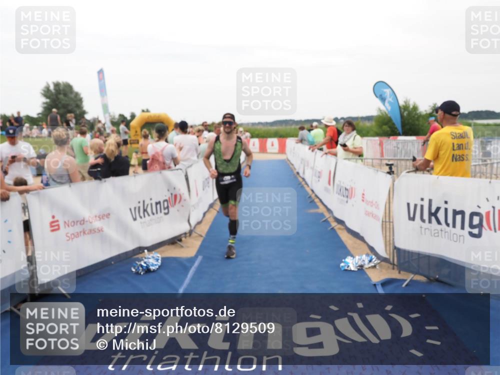 22.06.2025 - Viking Triathlon MichiJ http://msf.ph/oto/8129509 22.06.2025 15:28:49 Ziel 47, 296 meine-sportfotos.de