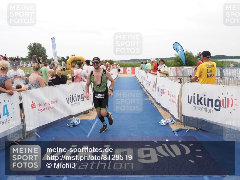 22.06.2025 - Viking Triathlon MichiJ http://msf.ph/oto/8129519 22.06.2025 15:28:50 Ziel 47, 296 meine-sportfotos.de