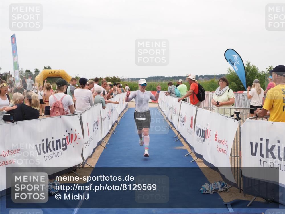 22.06.2025 - Viking Triathlon MichiJ http://msf.ph/oto/8129569 22.06.2025 15:28:56 Ziel 47 meine-sportfotos.de