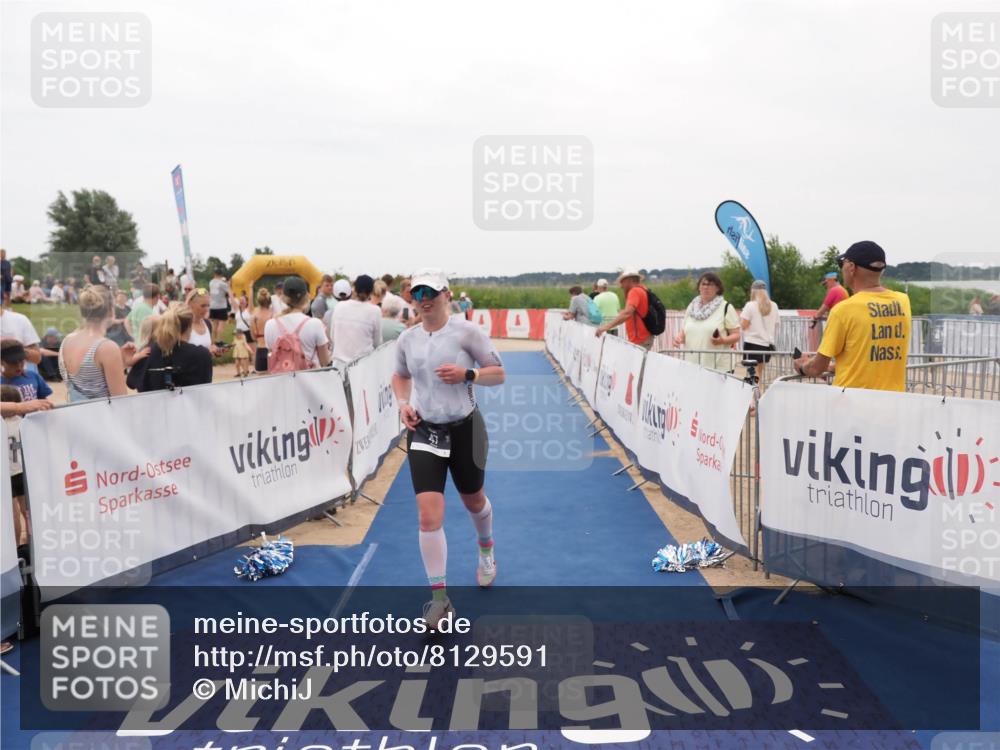 22.06.2025 - Viking Triathlon MichiJ http://msf.ph/oto/8129591 22.06.2025 15:28:57 Ziel 47, 68 meine-sportfotos.de