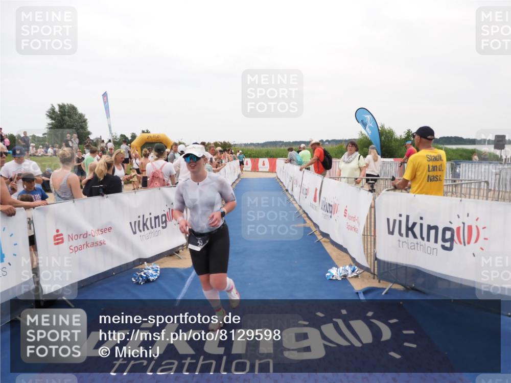 22.06.2025 - Viking Triathlon MichiJ http://msf.ph/oto/8129598 22.06.2025 15:28:57 Ziel 47, 68 meine-sportfotos.de