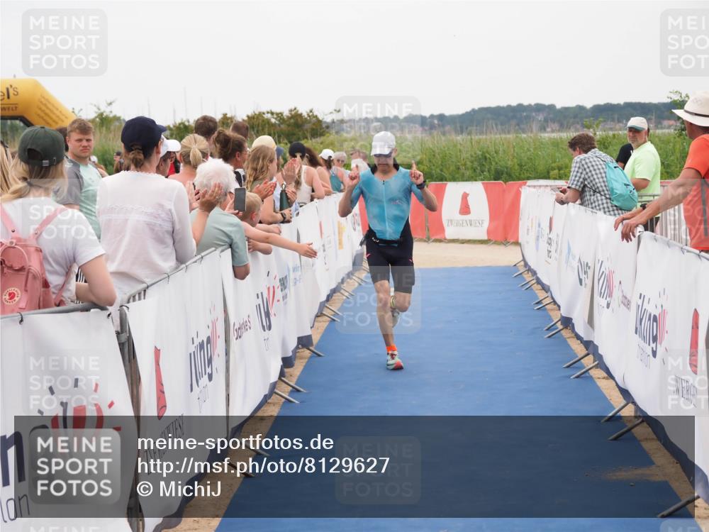 22.06.2025 - Viking Triathlon MichiJ http://msf.ph/oto/8129627 22.06.2025 15:29:02 Ziel 68 meine-sportfotos.de