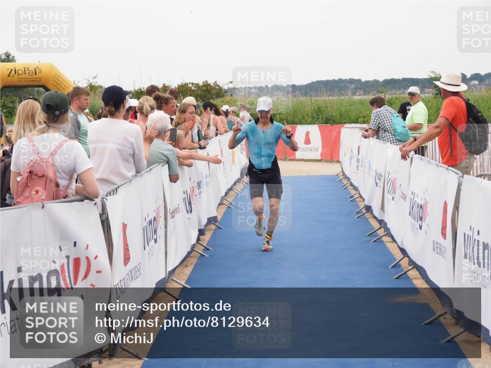 22.06.2025 - Viking Triathlon MichiJ http://msf.ph/oto/8129634 22.06.2025 15:29:02 Ziel 68 meine-sportfotos.de