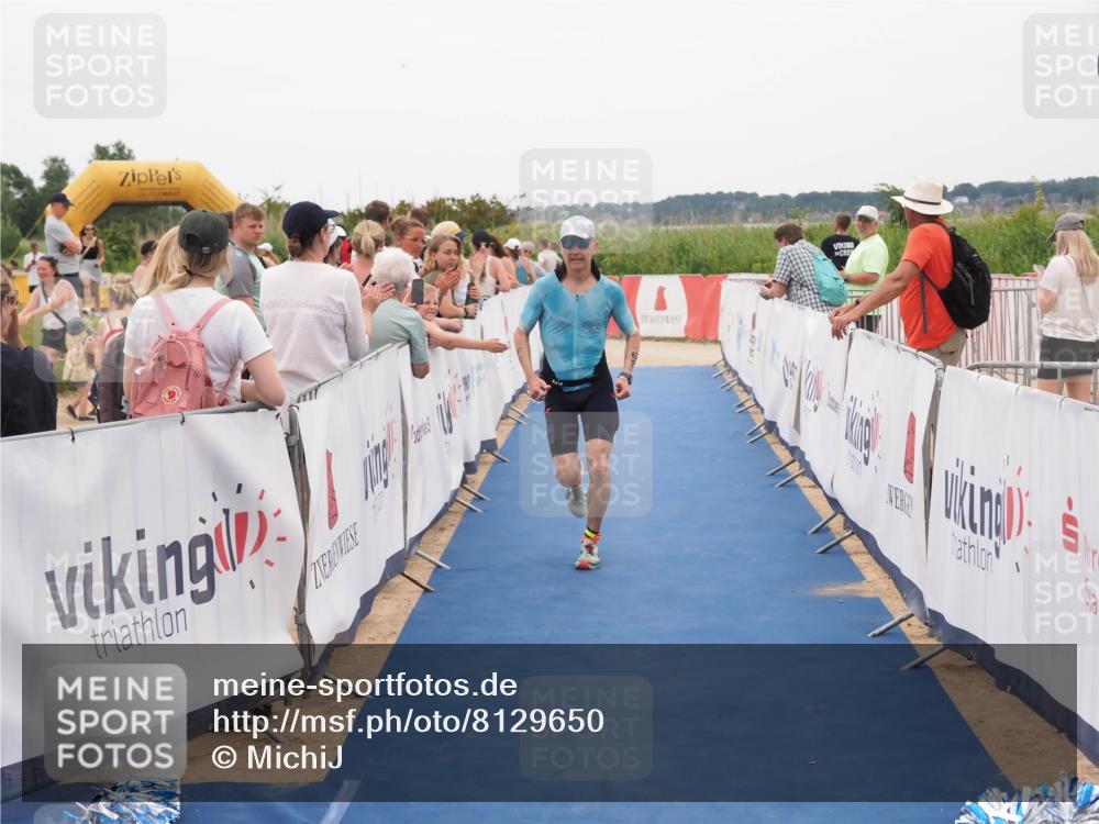 22.06.2025 - Viking Triathlon MichiJ http://msf.ph/oto/8129650 22.06.2025 15:29:03 Ziel 68 meine-sportfotos.de