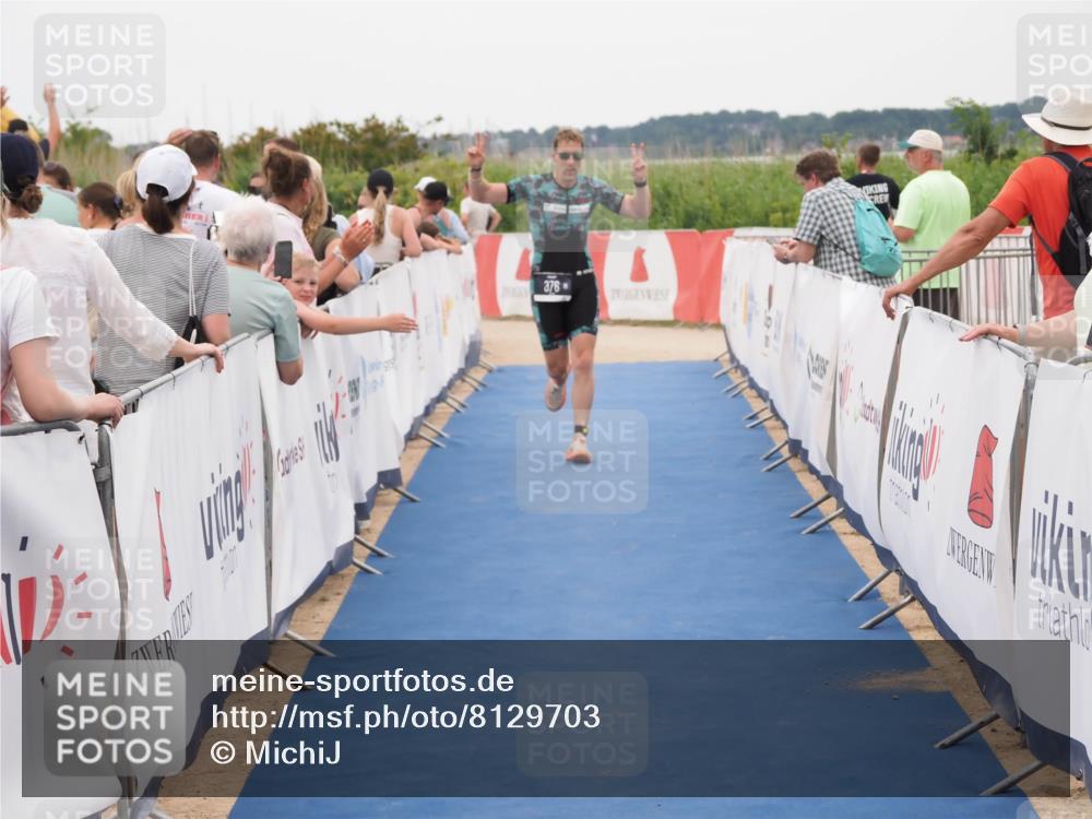 22.06.2025 - Viking Triathlon MichiJ http://msf.ph/oto/8129703 22.06.2025 15:29:19 Ziel 376 meine-sportfotos.de