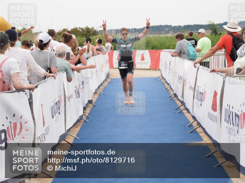 22.06.2025 - Viking Triathlon MichiJ http://msf.ph/oto/8129716 22.06.2025 15:29:19 Ziel 376 meine-sportfotos.de