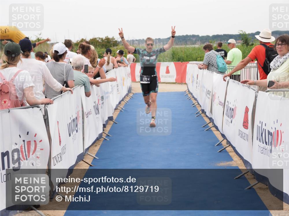 22.06.2025 - Viking Triathlon MichiJ http://msf.ph/oto/8129719 22.06.2025 15:29:19 Ziel 376 meine-sportfotos.de
