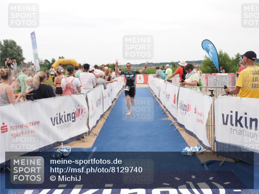 22.06.2025 - Viking Triathlon MichiJ http://msf.ph/oto/8129740 22.06.2025 15:29:20 Ziel 376 meine-sportfotos.de