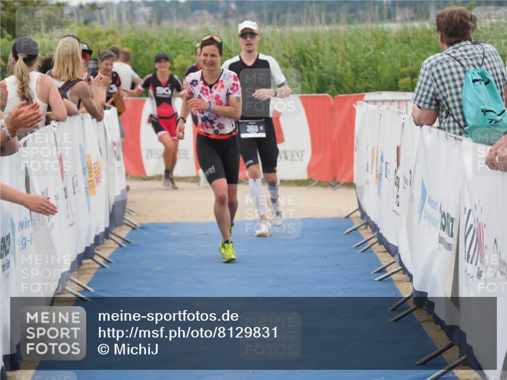 22.06.2025 - Viking Triathlon MichiJ http://msf.ph/oto/8129831 22.06.2025 15:29:33 Ziel 360, 509 meine-sportfotos.de